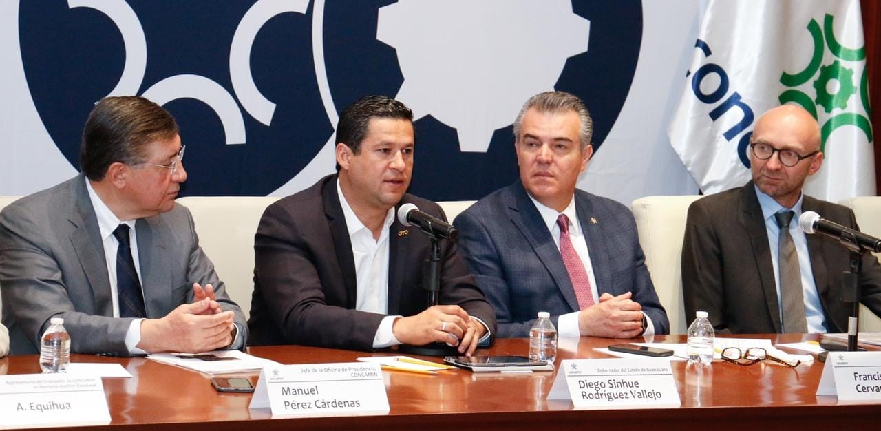 Guanajuato listo para ser la capital mundial de la industrial 4.0: gobernador
