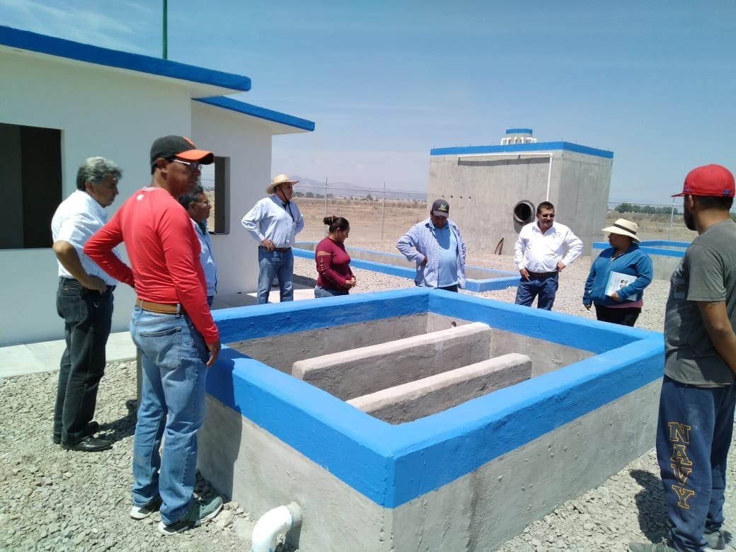 Planta tratadora de agua en Silao con 70 % de avance 