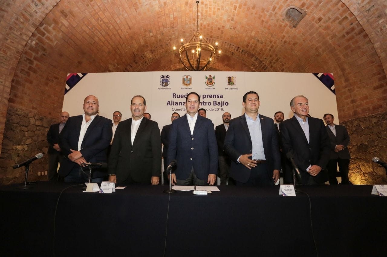 Impulsan gobernadores desarrollo de la región Centro-Occidente