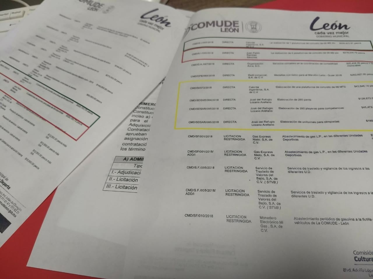 Tribunal sancionará a Comude por contratación  de empresa 'patito'