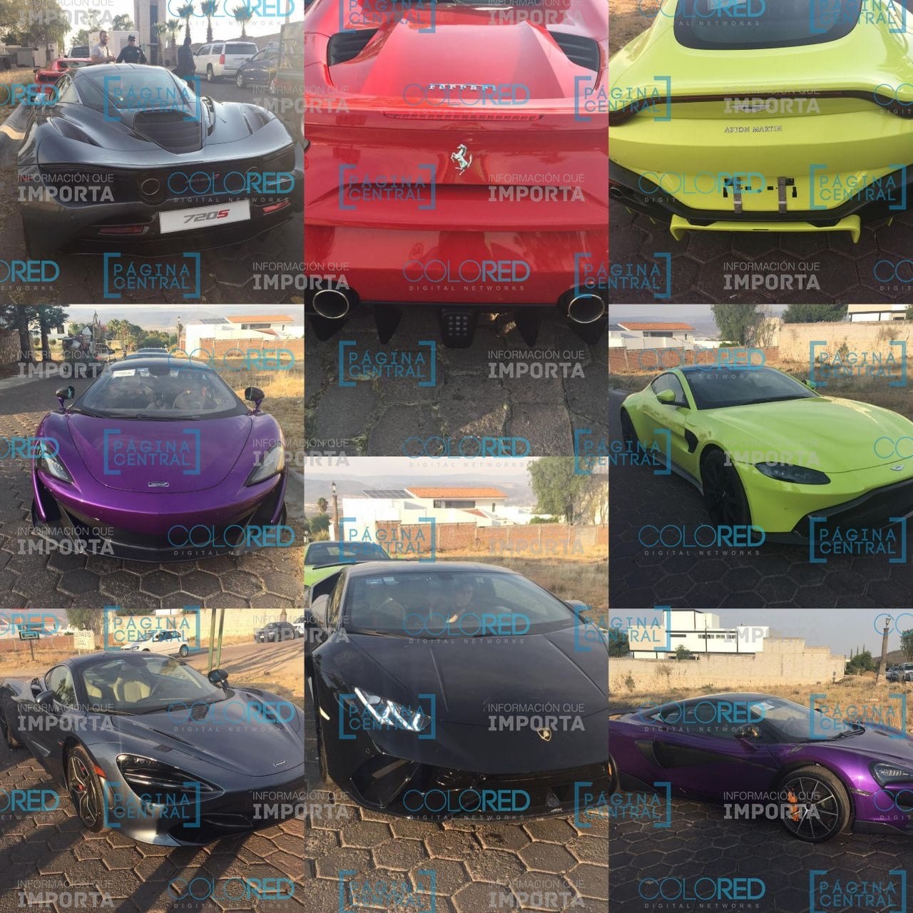 Aseguran 11 inmuebles y vehículos deportivos a supuesta banda criminal