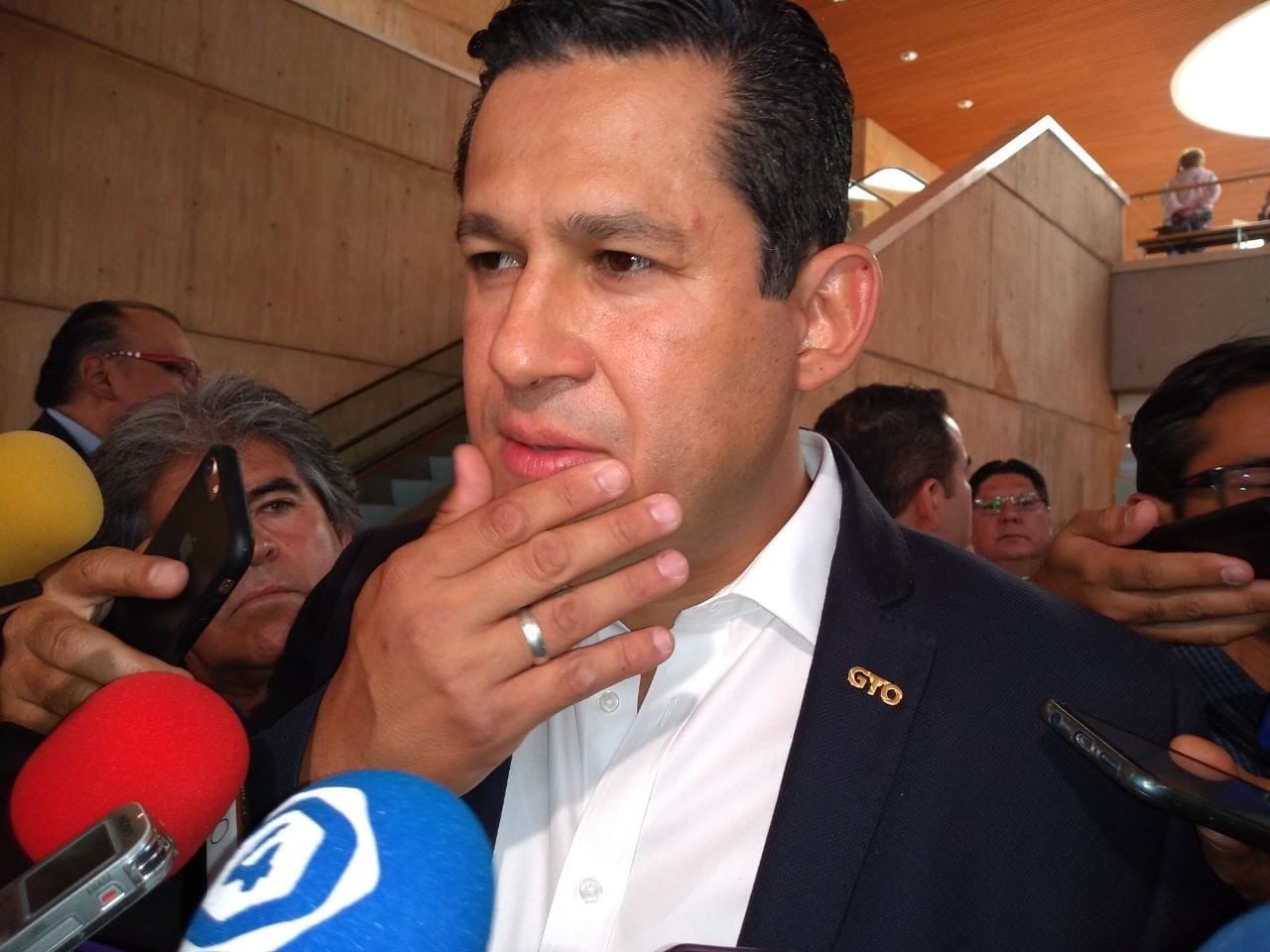 Vamos por el camino correcto en seguridad: Diego Sinhue