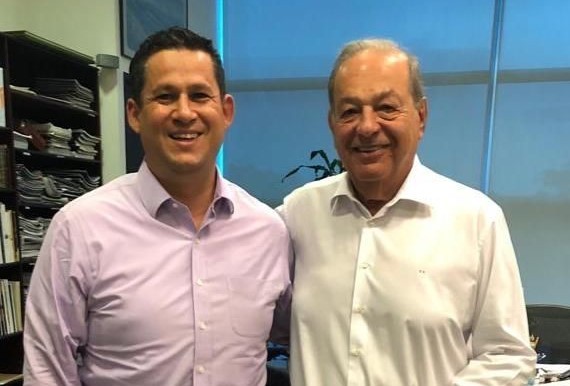 Busca gobierno estatal alianzas con Carlos Slim