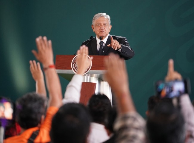 Descarta AMLO amenaza de recesión; “vamos bien“, afirma