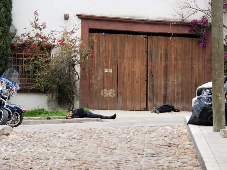 Asesinan a balazos a dos policías municipales en San Miguel de Allende