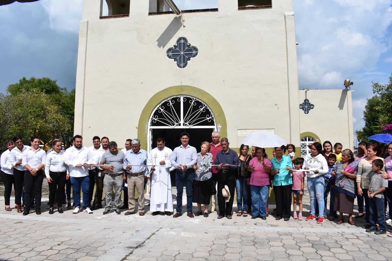 Entregan rehabilitación de la capilla de Sitio de Maravillas