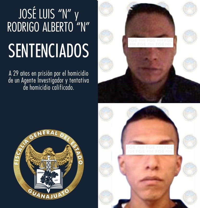 Sentencian a 29 años de cárcel a dos homicidas de un ministerial
