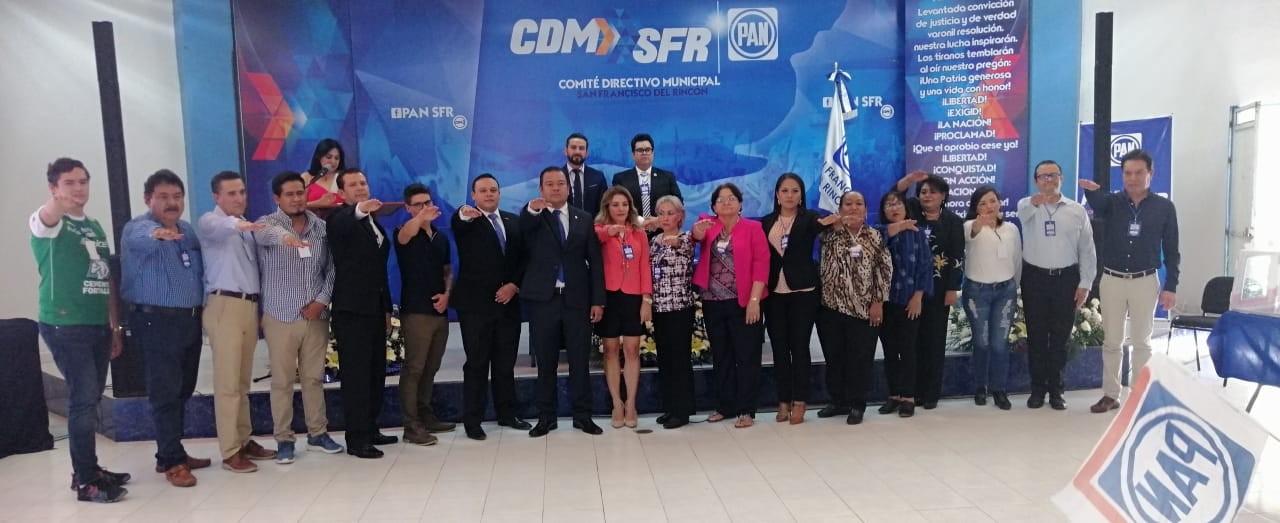 Eligen panistas a Rodolfo Aguirre como líder municipal del partido