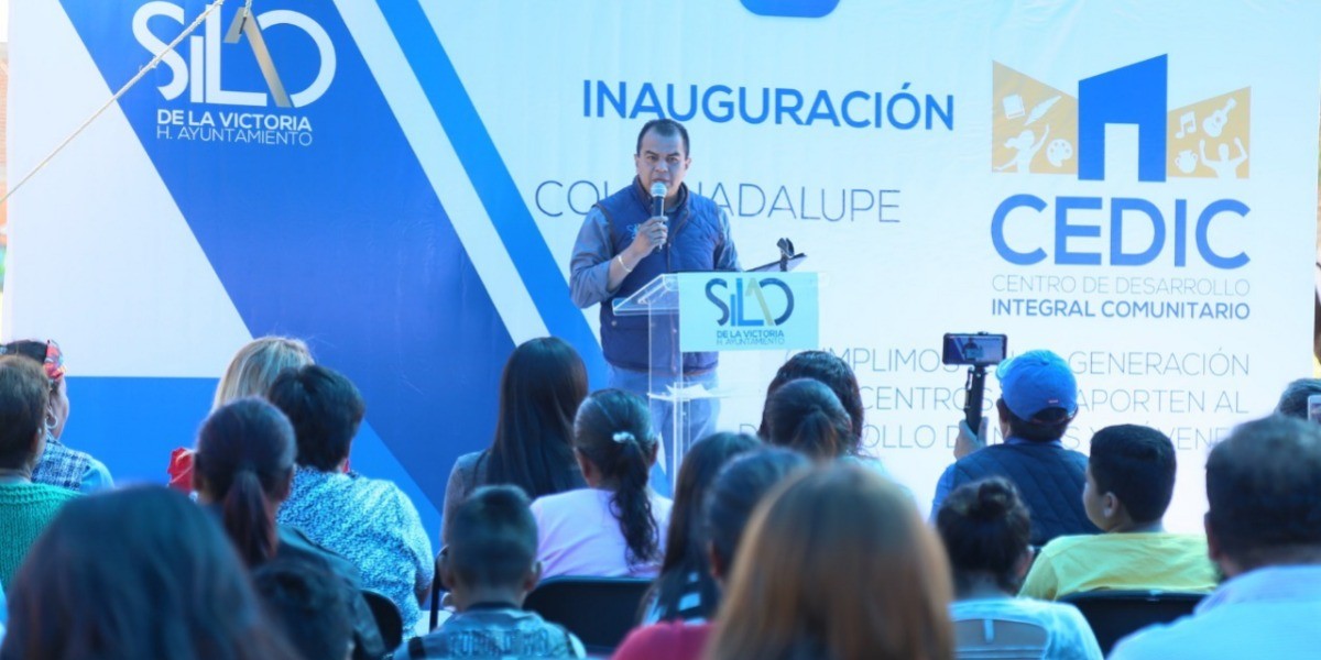 Alcalde de Silao inaugura Centro de Desarrollo Integral
