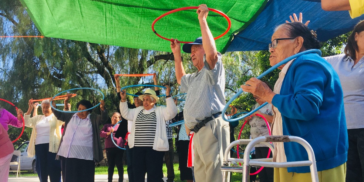 DIF Silao lleva actividades recreativas a adultos mayores de zona rural