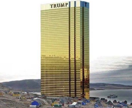 Quiere comprar Groenlandia y ahora Trump se burla de él mismo