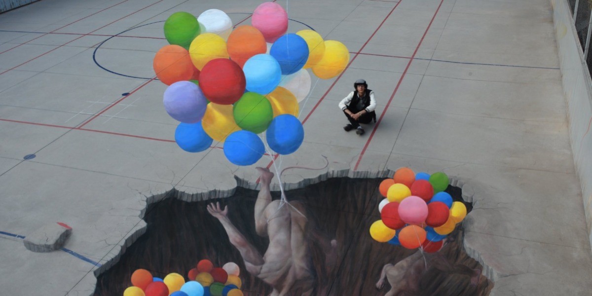 Joven guanajuatense triunfa en la cuna del Madonnari