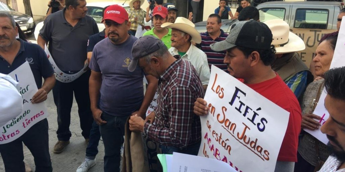 Reclaman ejidatarios extracción de tepetate en San Judas Tadeo