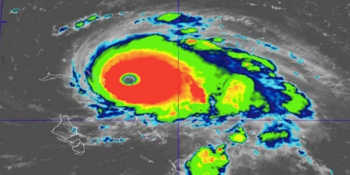 Huracán ‘Dorian’ se convierte en un monstruo categoría 5  