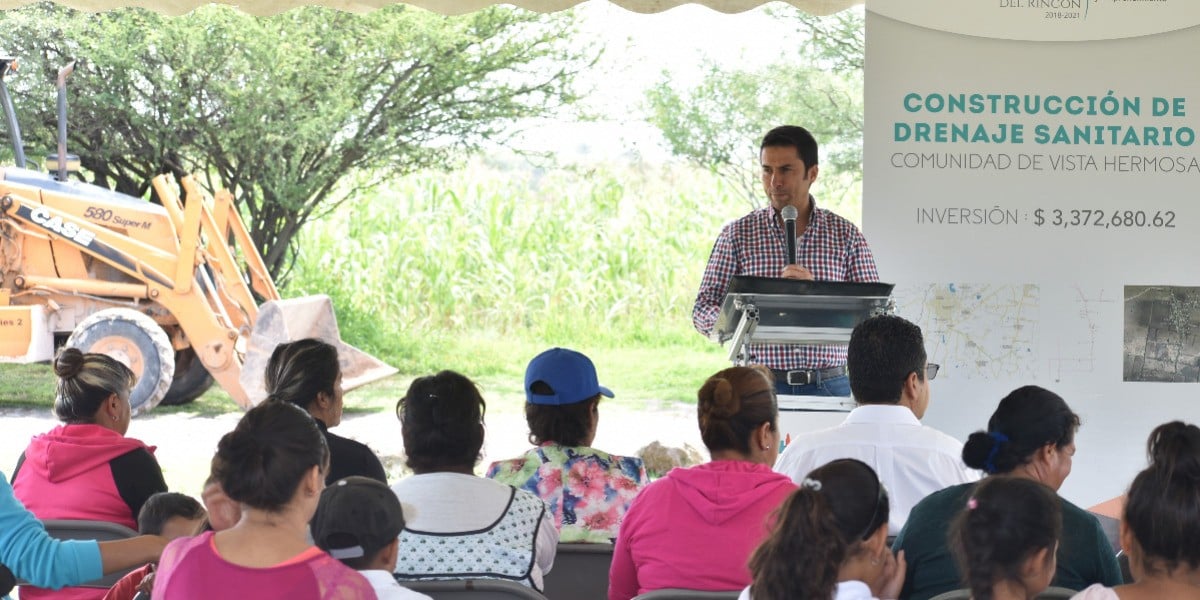 Arranca drenaje sanitario para Vista Hermosa en SFR