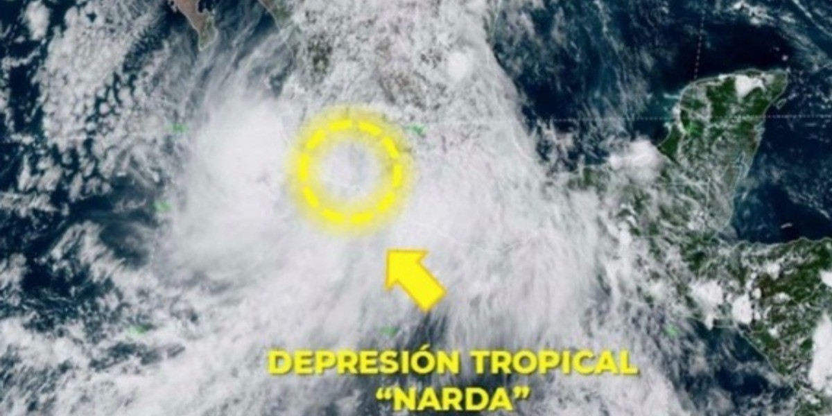 Pega ‘Narda’ a Guerrero y Colima, suspenden clases