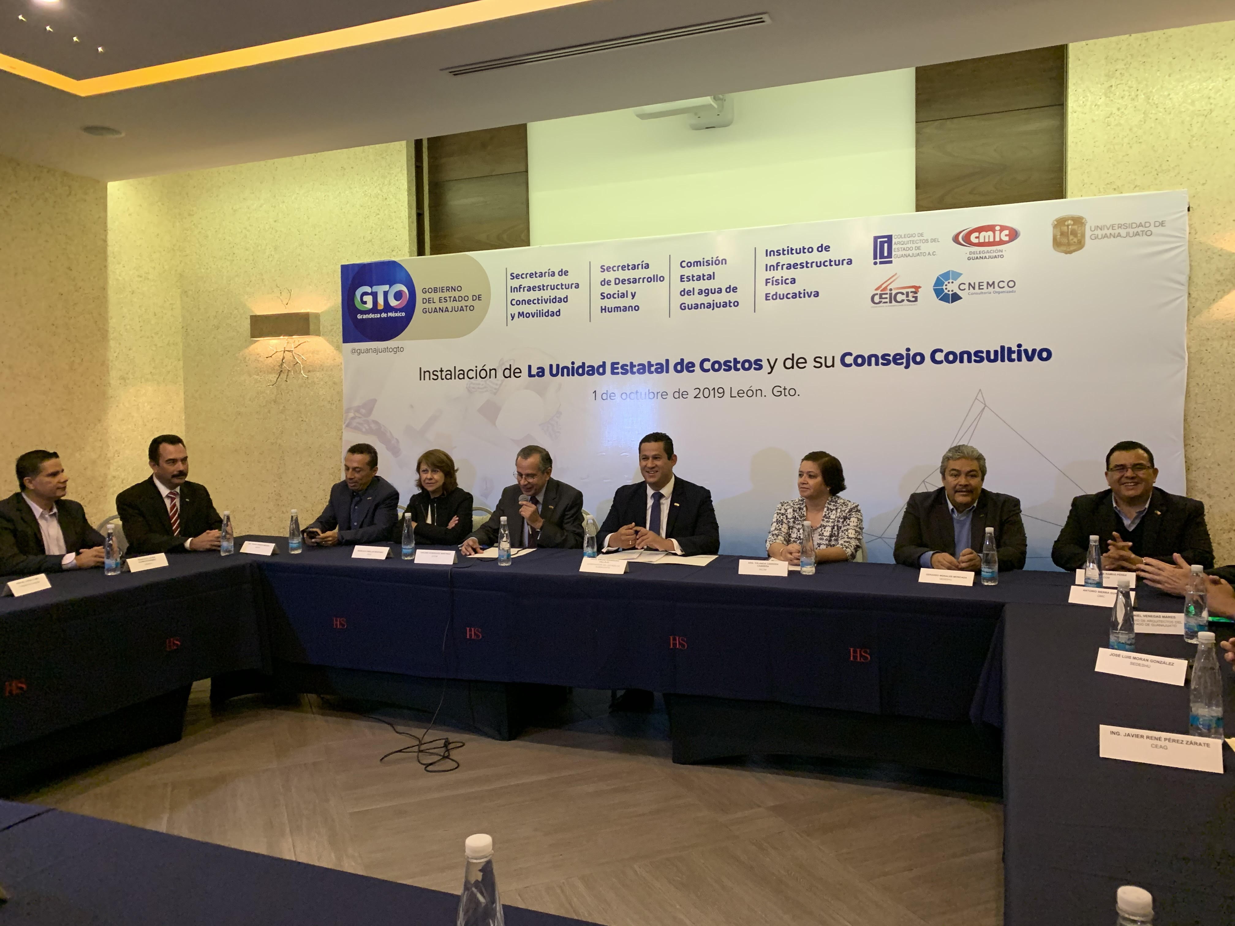 Arranca operaciones Centro Estatal de Costos en Guanajuato