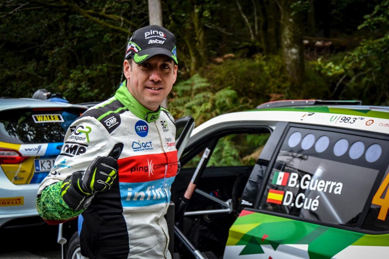 Benito Guerra inicia actividad en el Rally Gran Bretaña