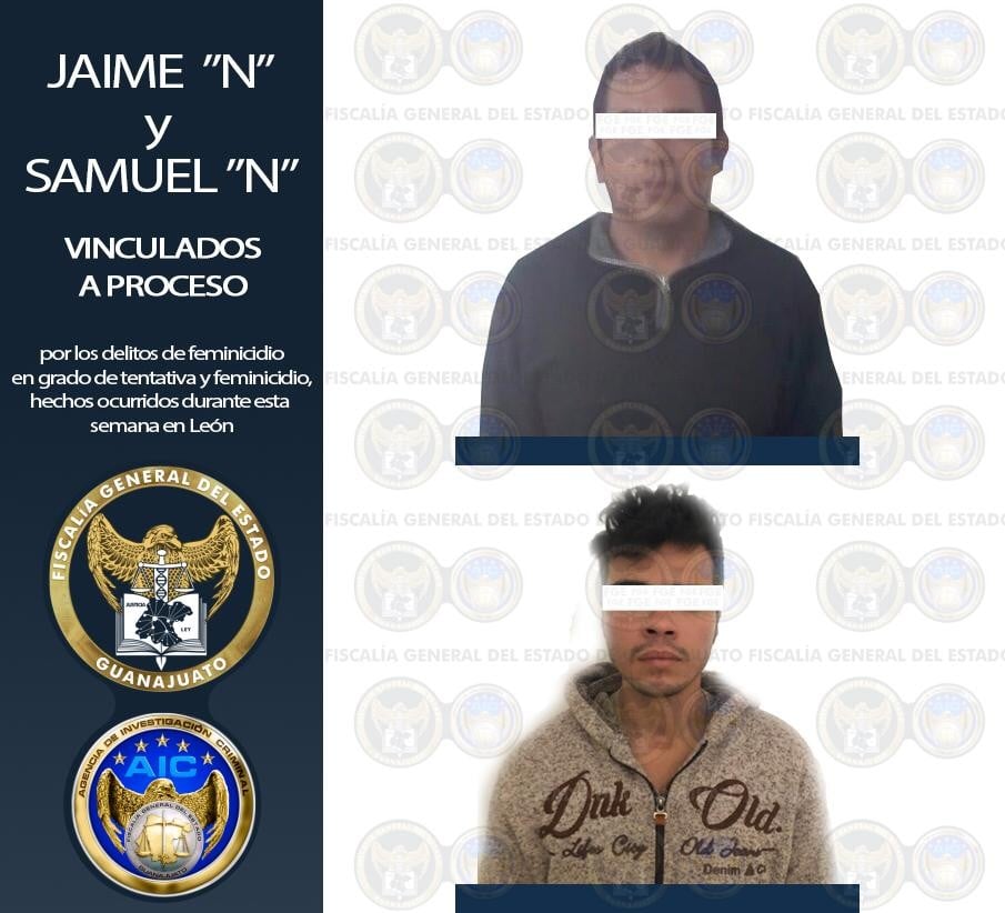 Capturan a dos feminicidas