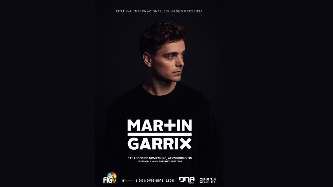 Martin Garrix pisará el escenario del FIG 2019