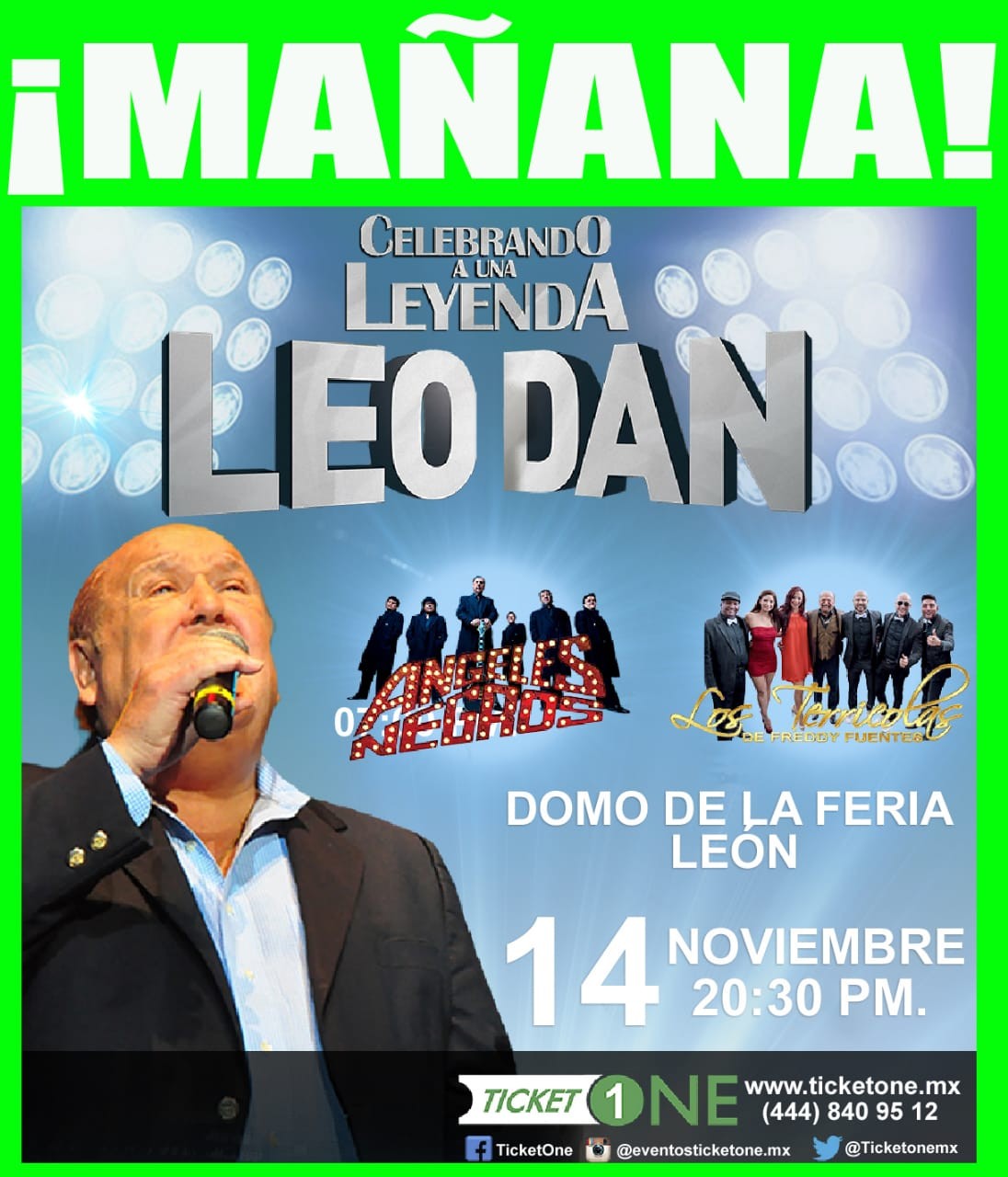 Leo Dan y sus amigos, se presentan mañana en la velada más romántica del año