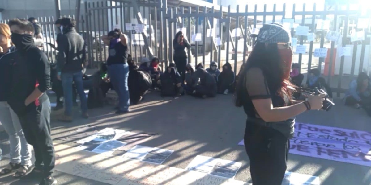 A huelga estudiantes de la UG, exigen más seguridad y justicia