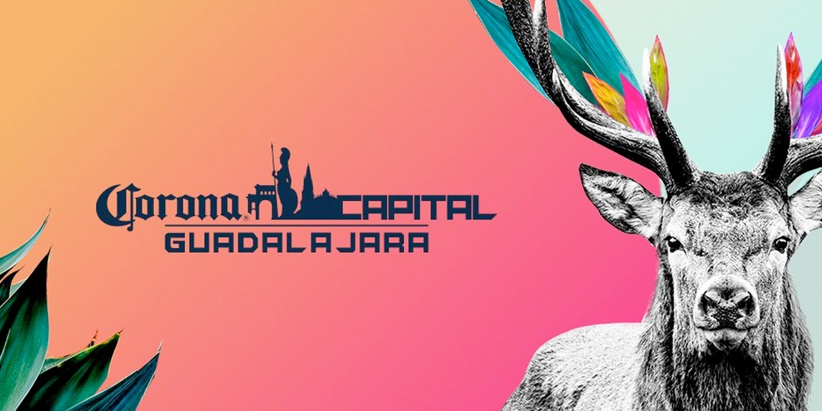 Revelan cartel de Corona Capital Guadalajara