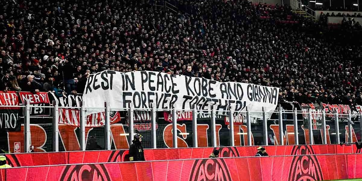 Milán rinde tributo a Kobe Bryant