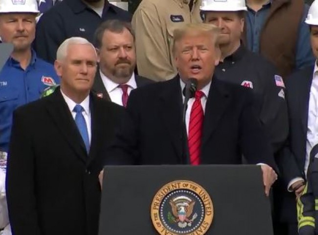 Encabeza Trump firma de Acuerdo Modificatorio del T-MEC