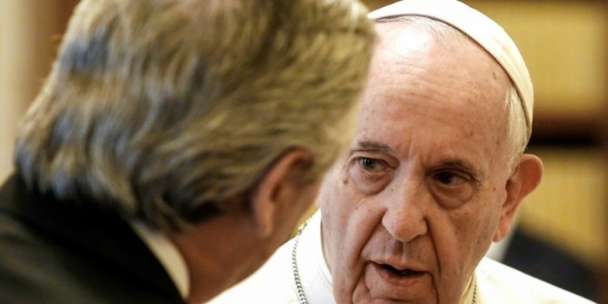 Francisco toma partido por los “que sufren” en Venezuela