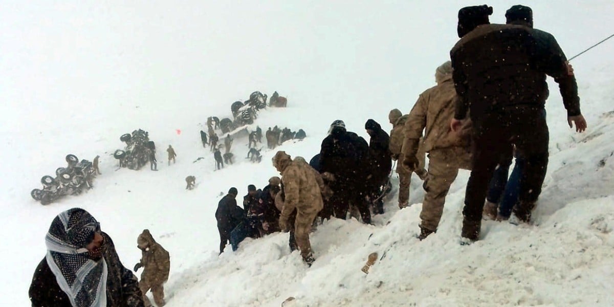 #VIDEO | Avalanchas en Turquía matan a 38 rescatistas