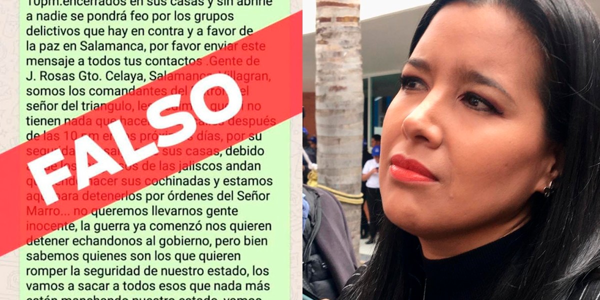 Llama comisionada de seguridad a evitar difusión de mensajes generadores de pánico