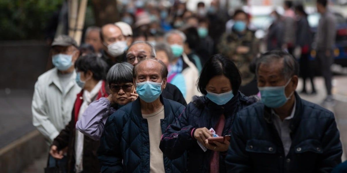Cuarentena obligatoria por el coronavirus en Hong Kong