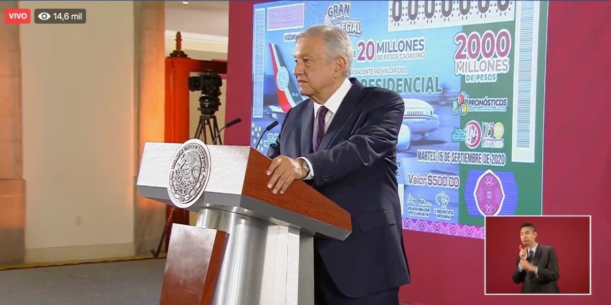 ¡Sí se rifa el avión presidencial!