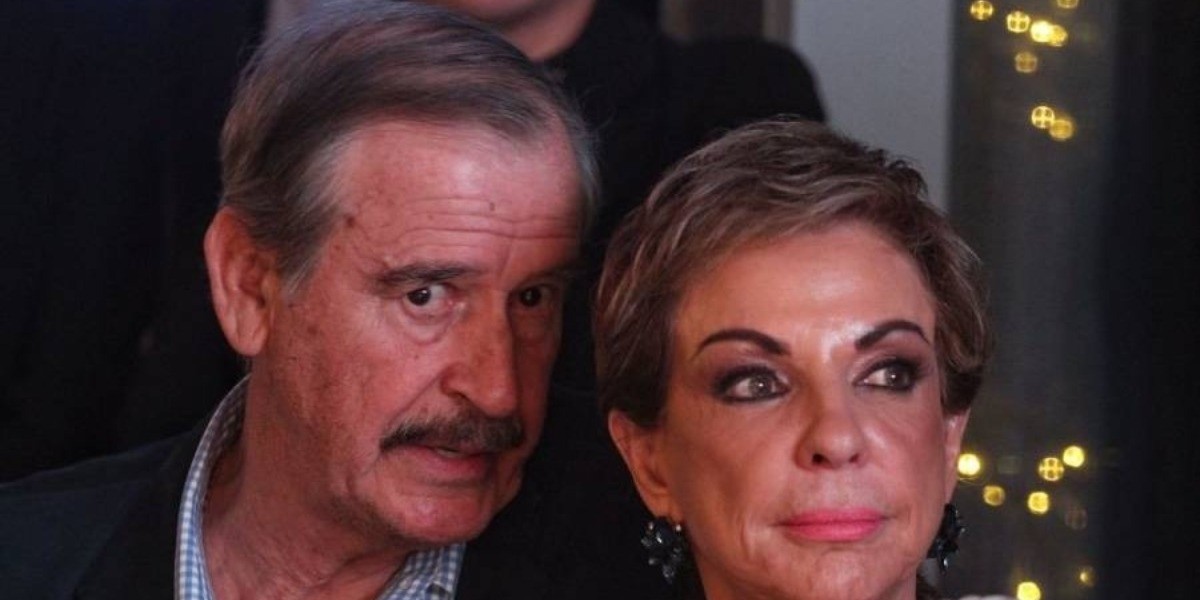 Fox propone a su esposa para presidenta de México; ella lo rechaza