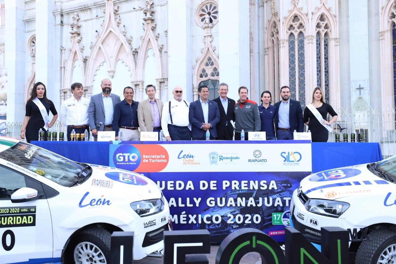 Presentan oficialmente el Rally México 2020