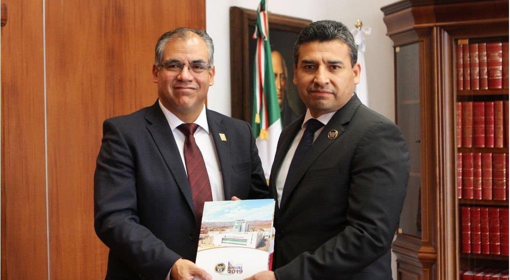 Entrega Fiscal informe de actividades al Congreso y Poder Judicial