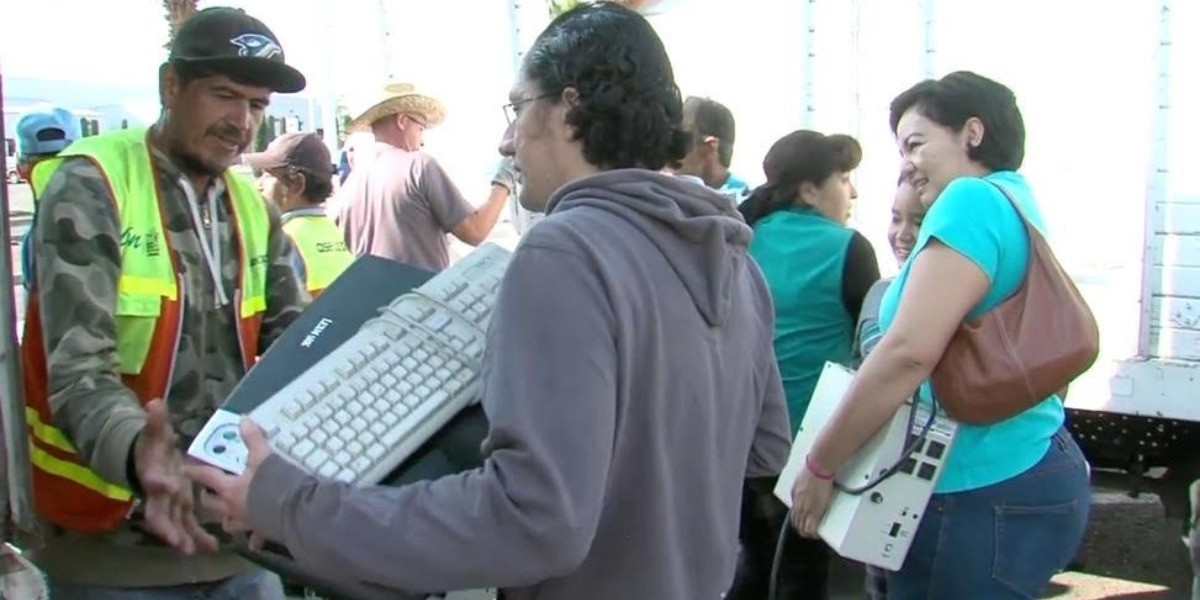 Buscan retirar 29 toneladas de electrodomésticos ‘basura’