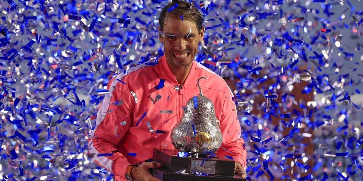 Nadal sigue siendo el rey del Abierto Mexicano