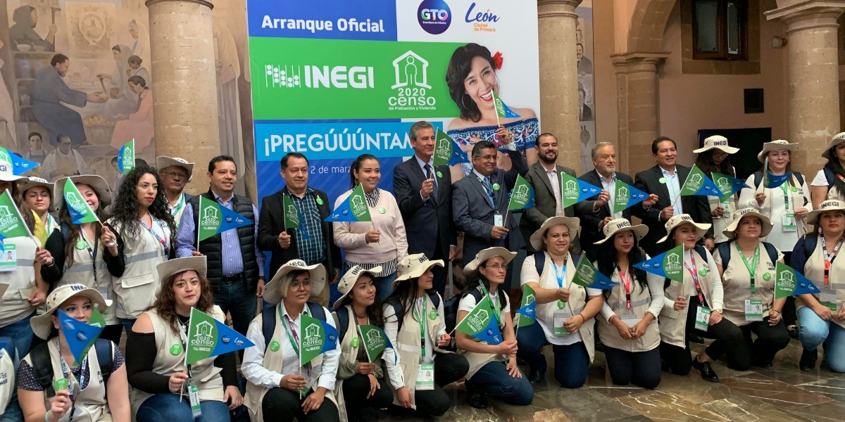 Arranca censo 2020 del INEGI, dan banderazo en León