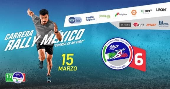 Preparan sexta edición de la ‘Carrera Atlética Rally México’