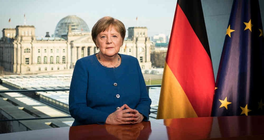 Angela Merkel en cuarentena por posible Covid-19