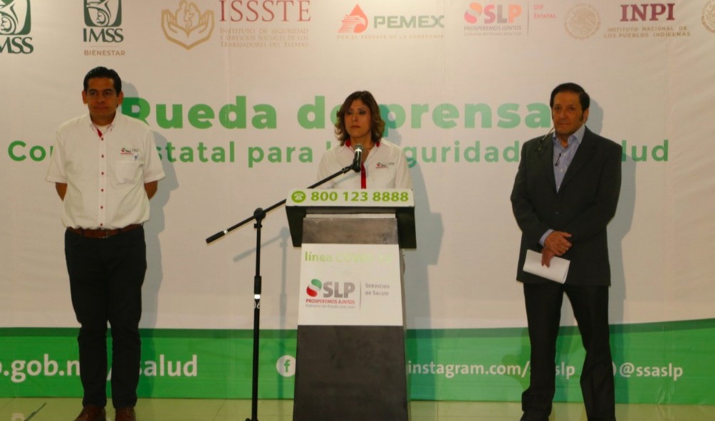 Confirman muerte por Covid-19 en SLP