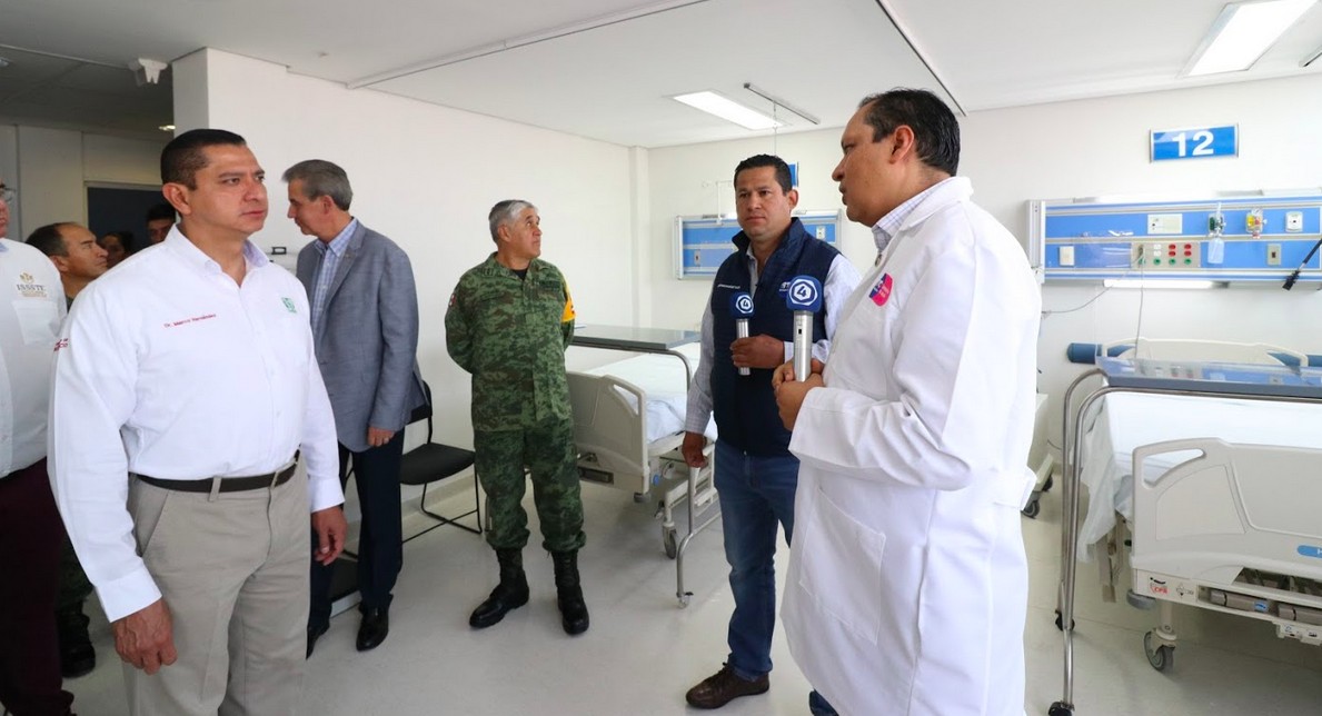 Inicia operaciones Hospital Estatal para atención a pacientes con Covid-19