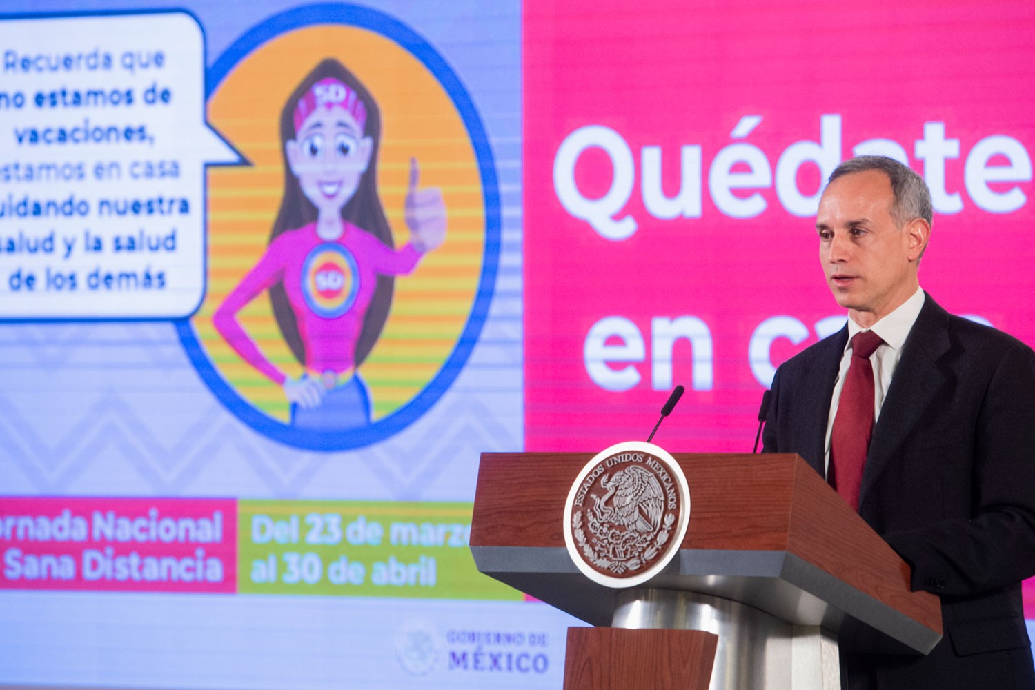 Llegará mañana equipo médico para coronavirus: López-Gatell