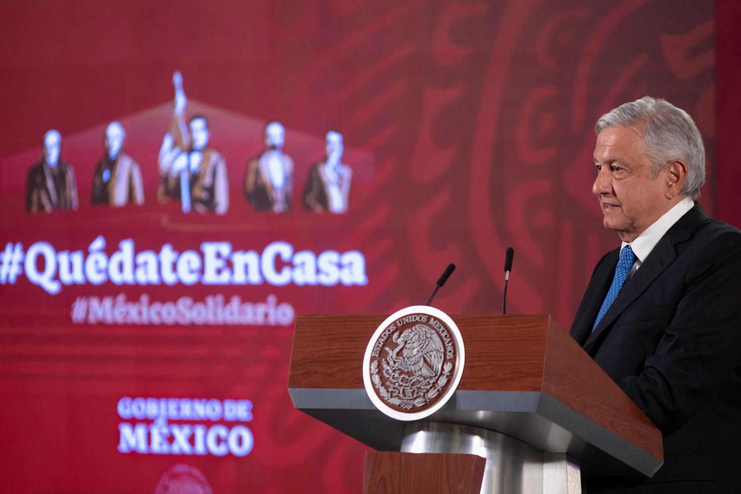“Nos estamos portando bien, requetebién”: López Obrador sobre pandemia