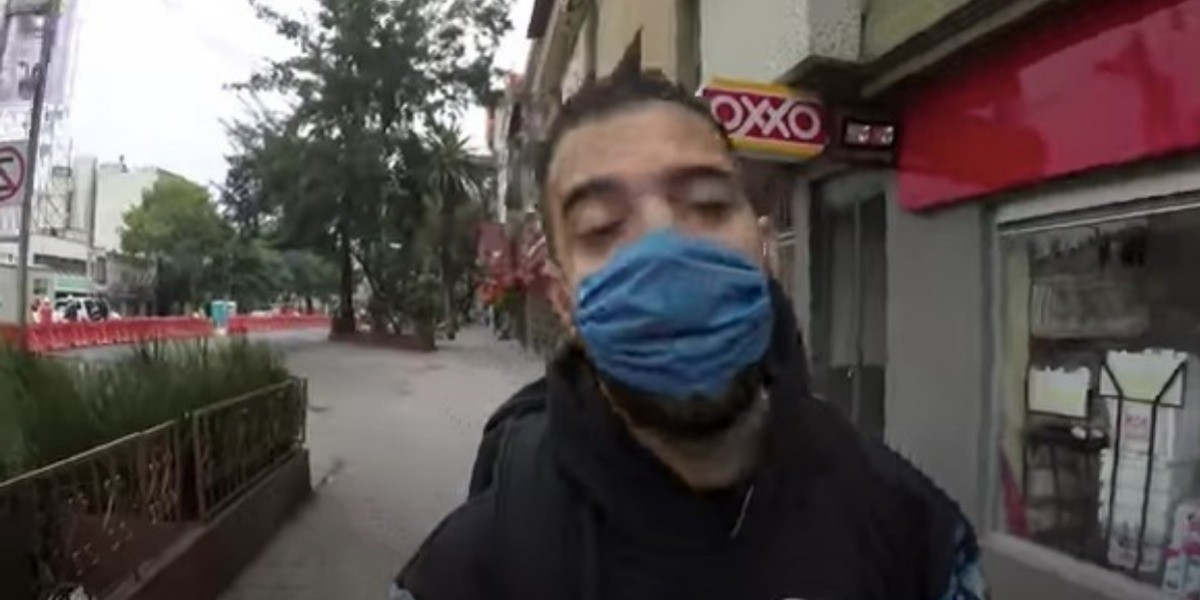 Youtuber con coronavirus visita tiendas en México y se graba