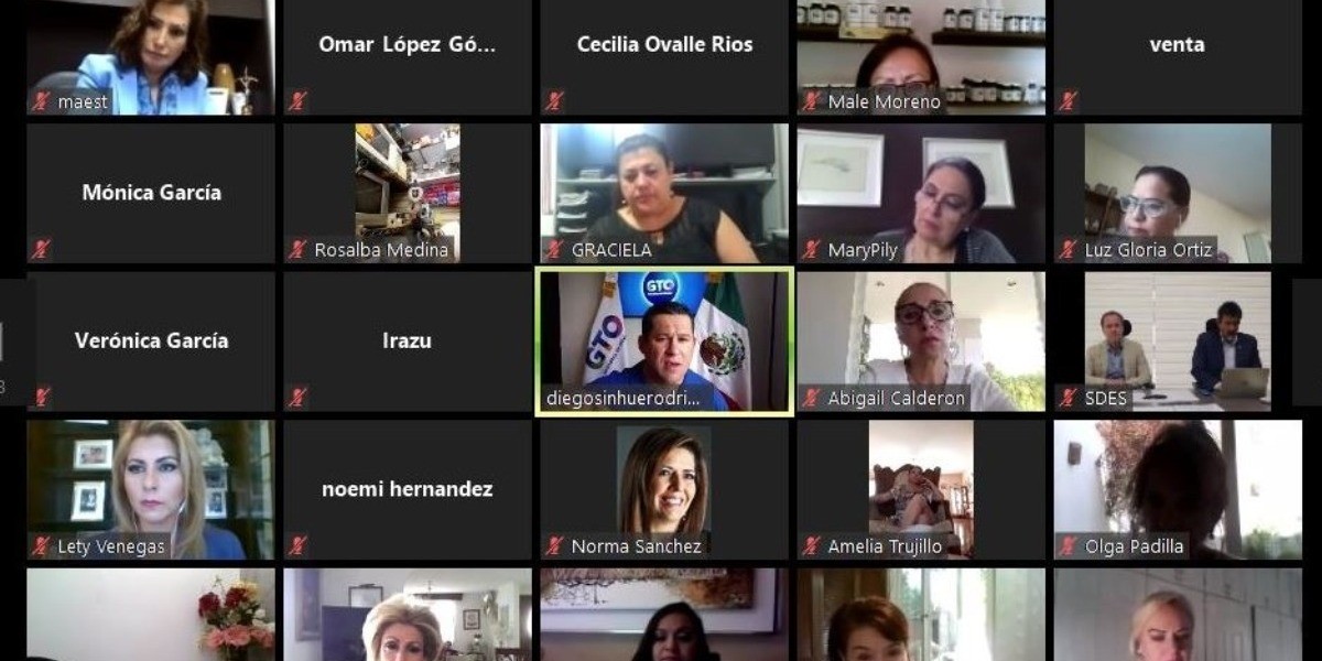 Reconocen empresarias acciones de Diego Sinhue ante la pandemia