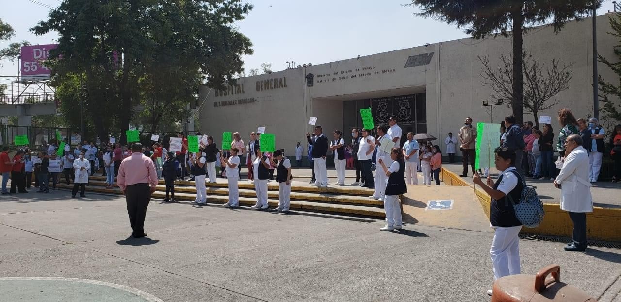 Reportan 35 médicos con COVID-19 en hospital de Atizapán