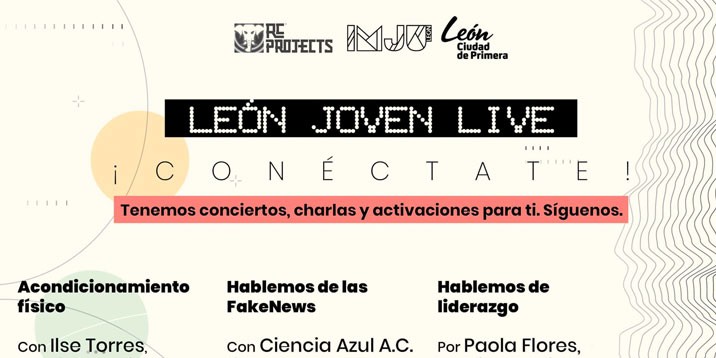 Abre León Joven sus redes sociales